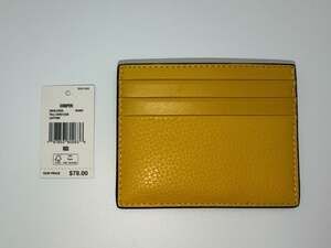 Michael Kors Cooper Honey Tall Leather Card Case
